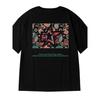 Men T-Shirt Oversized Loose Fashion Spiral Painting Print T-Shirt Student Youth Simple Casual Tops Summer Lovers'clothes