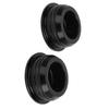 Set of 2 Aluminum Alloy Frame Hole Plug Cap Covers for 400 250 Z400
