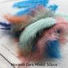 50Pcs Premium Soft Turkey Marabou Feathers Fluffy Craft Feathers for Kids Art Project Birthday Party Decor