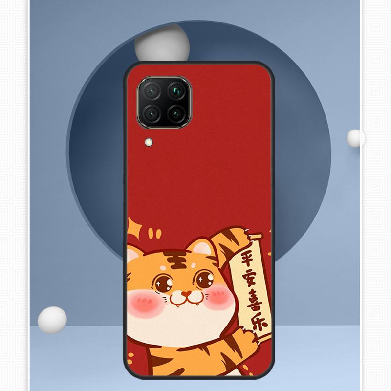Funny Cartoon Tiger For Huawei Nova 12i 12s 11i 8i Y91 Y60 Y70 Y72 Y90 Y61 9 10 SE P20 P40 Lite P30 P60 Pro Case