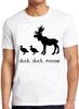 Ente Ente Elch Wortspiel Lustiger Meme Witz Slogan Geburtstagsgeschenk Geschenk T-Shirt M479
