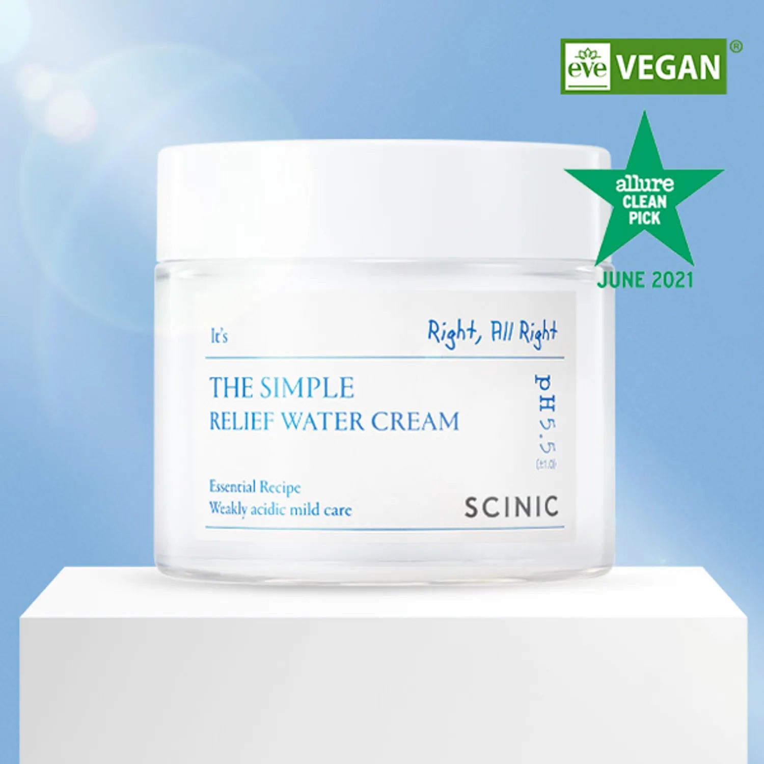 SCINIC The Simple Relief Water Cream 1ea