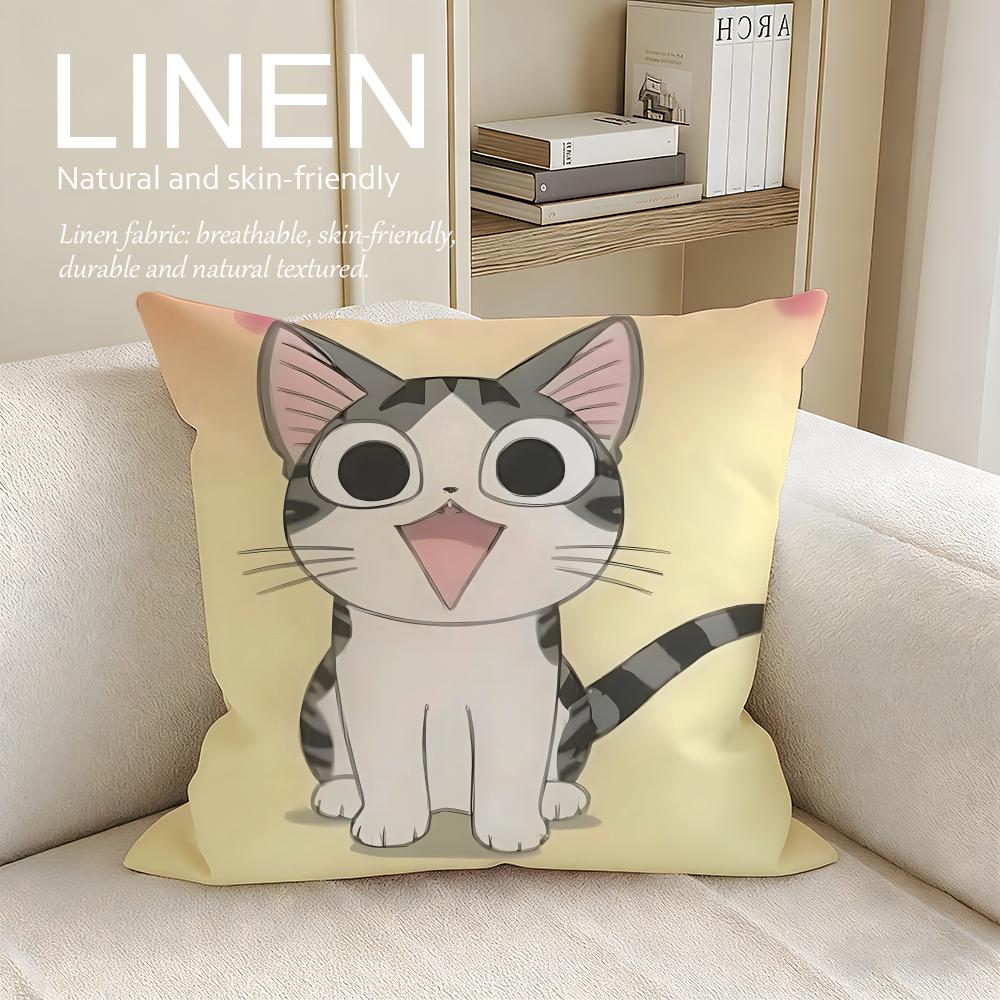 Cute Chis Sweet Home Cushion Cover Pillowcase Set Pcs x x Breathable Washable Sofa Cushion Cover