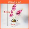 Plant Potted Phalaenopsis Ornament For Office Desk And Living Room Decor