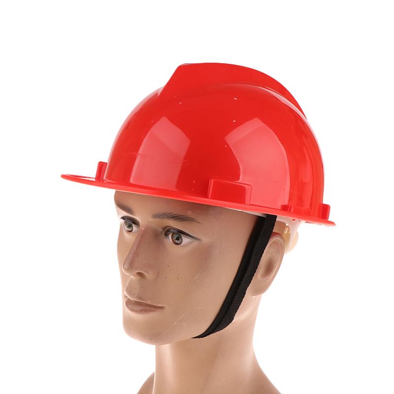 1 Piece Durable Construction High Strength Working Helmet Impact Resistant Shockproof Full Brim Hard Hat Protective Helmet
