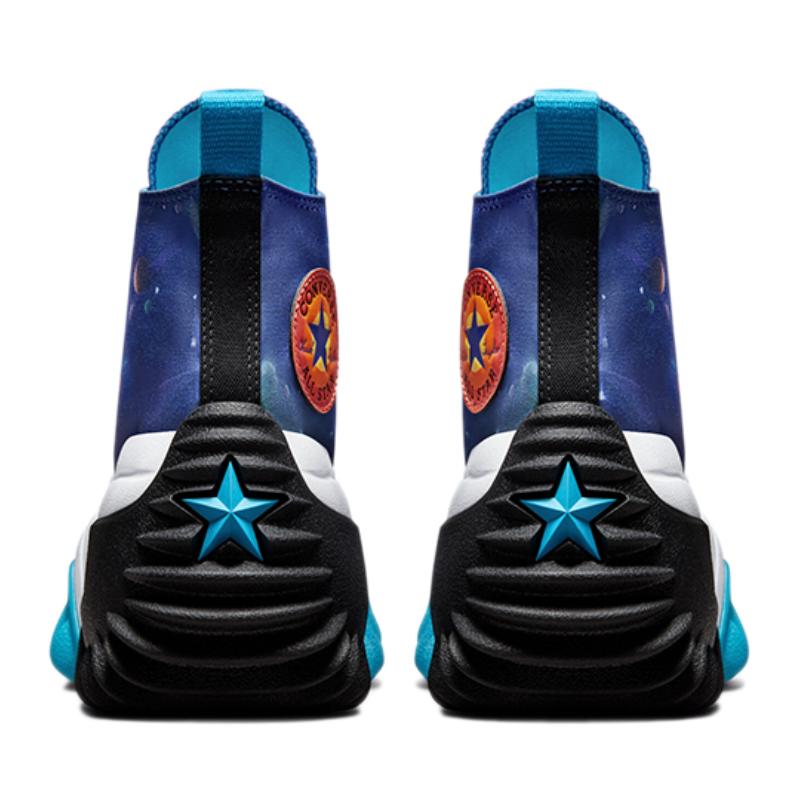 Converse Space Jam X Run Star Motion 'A New Legacy' Comfortable High-Top Espadrilles Unisex Starry Blue