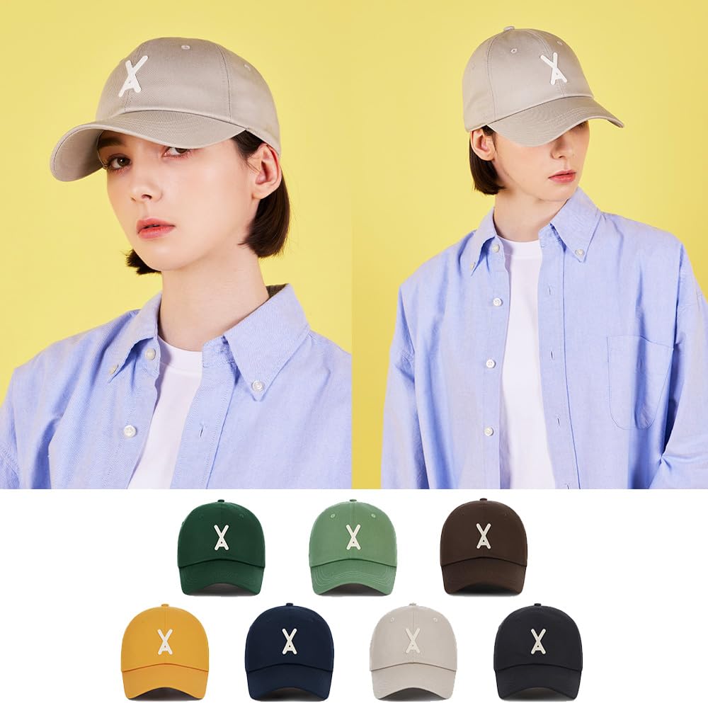 VA Applique Over Fit Ball Cap Beige