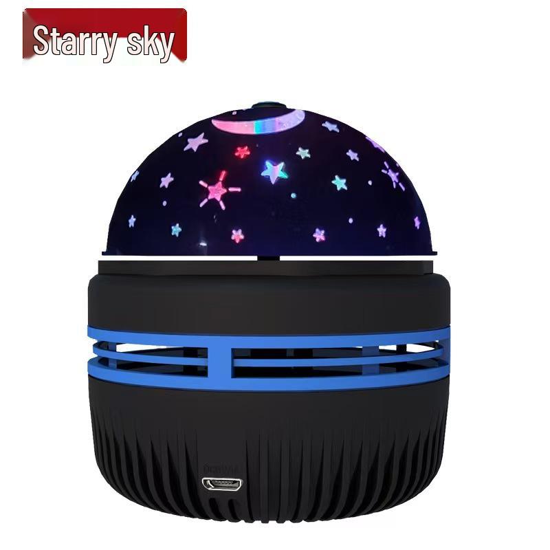 

Проекционный светильник «Звездное сияние»: Красочный вращающийся ночник Plug-in 5W