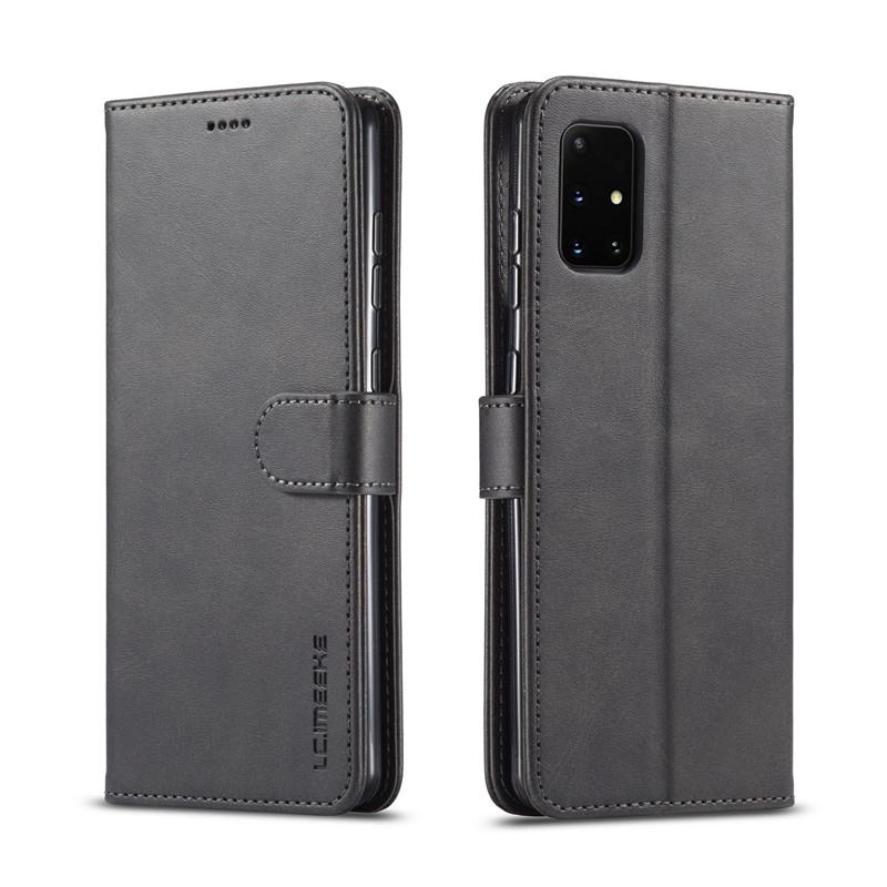 

Чехол-книжка для Samsung Galaxy A71, кожаный роскошный откидной чехол-бумажник для телефона Samsung A71 5G