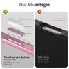 For iPhone 16 Pro Case with Camera Touch Control Button PC + TPU Phone Cover Compatible with MagSafe