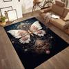Steampunk Butterfly Fantasy Floor Mats for Living Room, Bedroom and Room Decoration Are Suitable for Gifts.