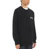 Maison Kitsune FW22 Logo Patch Crewneck Sweatshirt Unisex sweatshirt Black SPCHM00301-P199