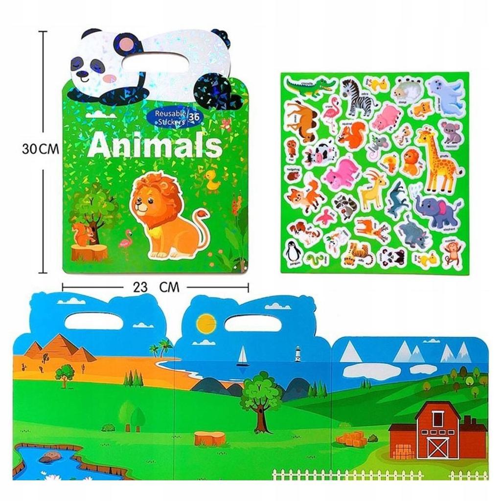 STICKER BOOK - ANIMALS