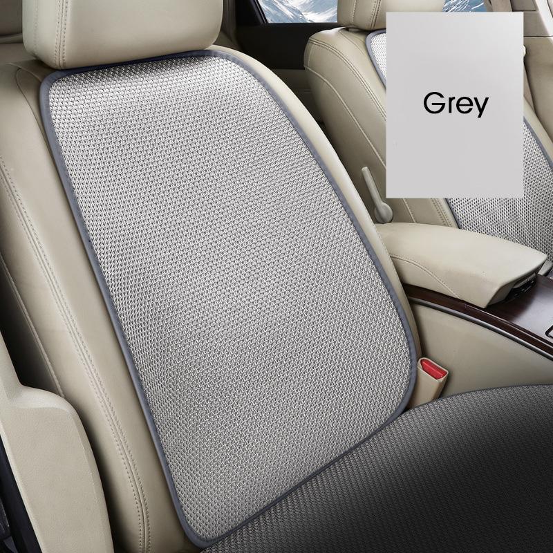 Coprisedile per Auto Estivo Traspirante Seta Ghiacciata Antiscivolo Protezione Sedile Auto Pad Universale per Uomo Donna Accessori Interni Auto