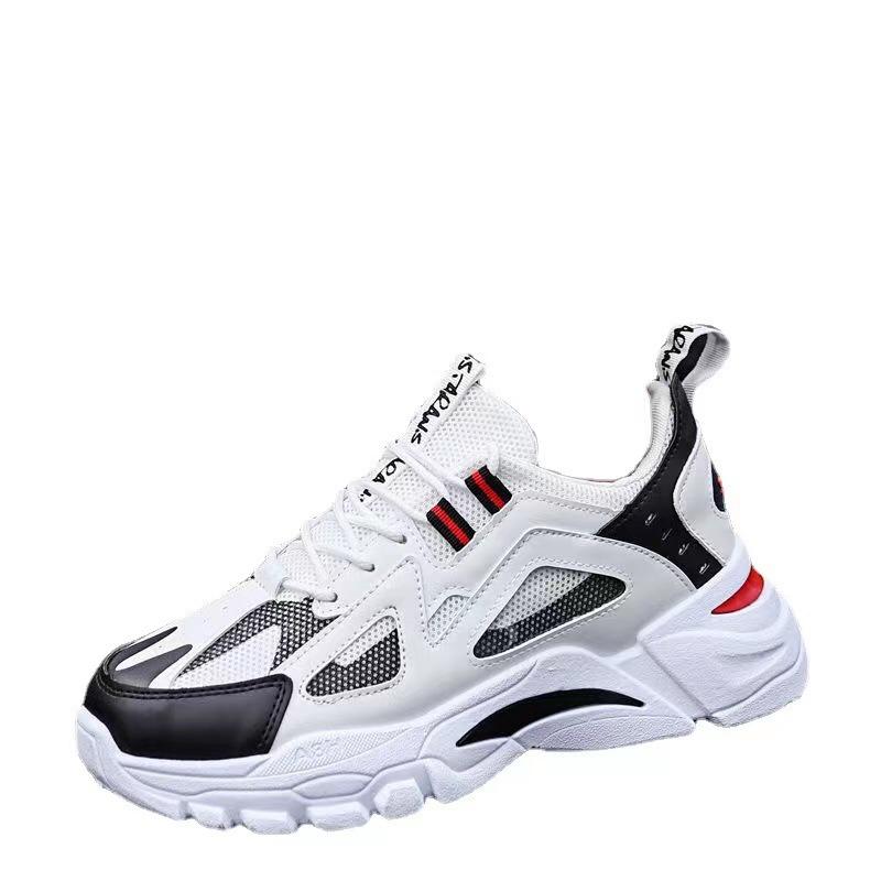 Men's Spring Breathable Thick-soled Increase Sports Dad Shoes Korean Trend Casual Shoes Sports Men's Autumn