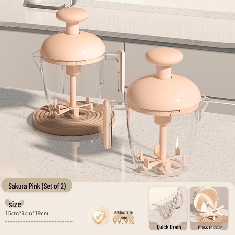Manual Press-Type Egg Whisk Cup