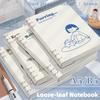 Puppy Binder Notebook A5/B5 Note Book Cute Loose-leaf Notebook  Student Office Stationery