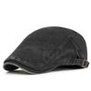 Vânzare fierbinte Beretă Vintage Pictor Unisex Modă Șapcă cu Vizieră Plată Casual Toamnă Retro Bumbac Culoare Solidă Șapcă Newsboy Vară Reglabilă
