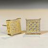 Exquisite New Square Stud Earrings for Women, Xiaoxiangfeng Exquisite and Simple Earrings, Daily Wear Chic Style