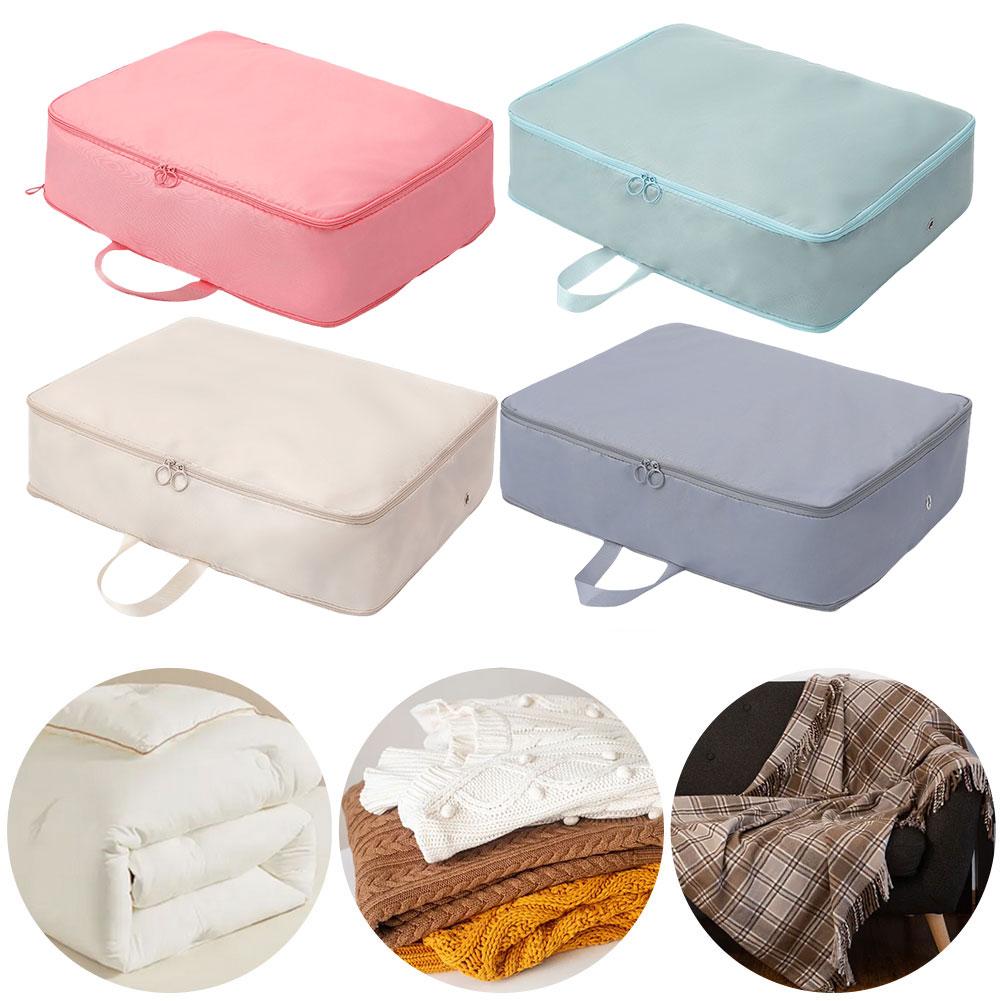 Portable Heavy Duty Moving Bags with Zipper Comforter Storage Bag Folding Organizer Bag for Comforters Clothes Blankets Sheets