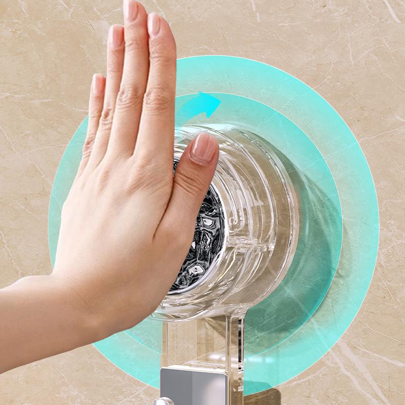 Strong Vacuum Suction Cup Hook - No-Drill, Heavy-Duty Adhesive for Kitchen, Bathroom, or Door.