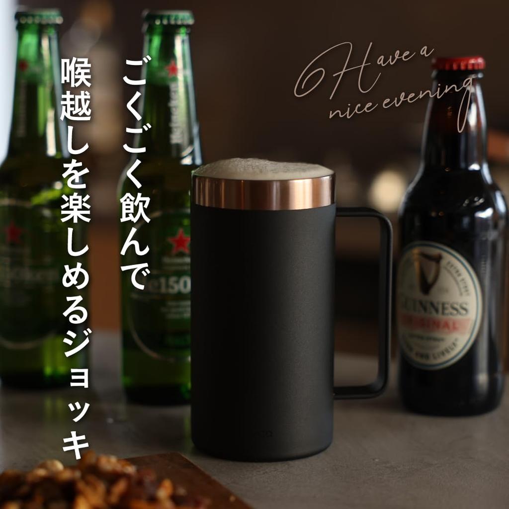 CB Japan Tumbler, 500ml, White, Vacuum Insulated, Double-Walled, Stainless Steel, Enjoyable Smooth Drink