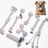 8Pack Dog Rope Toys, Interactive Tough Chew Toys for Small and Medium Dogs, Clean Teeth and Relieve Boredom, Tug of War, Aggressive Chewers, Cotton Ro