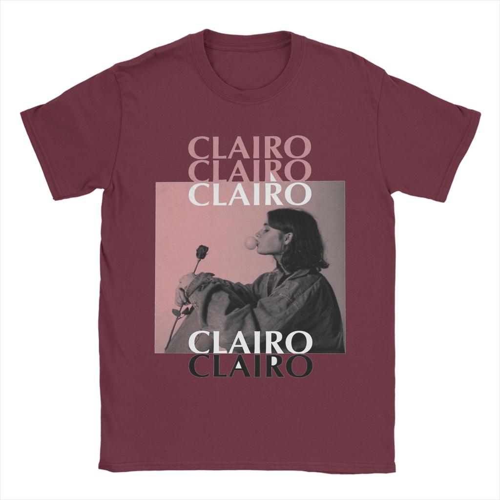 Singer Clairo Pretty Girl T-Shirts for Men  Funny Pure Cotton Tee Shirt Crew Neck Short Sleeve T Shirts Adult Clothes