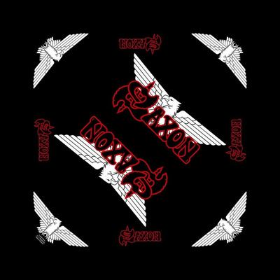 Saxon Logotipo adulto unissex e bandana de águia
