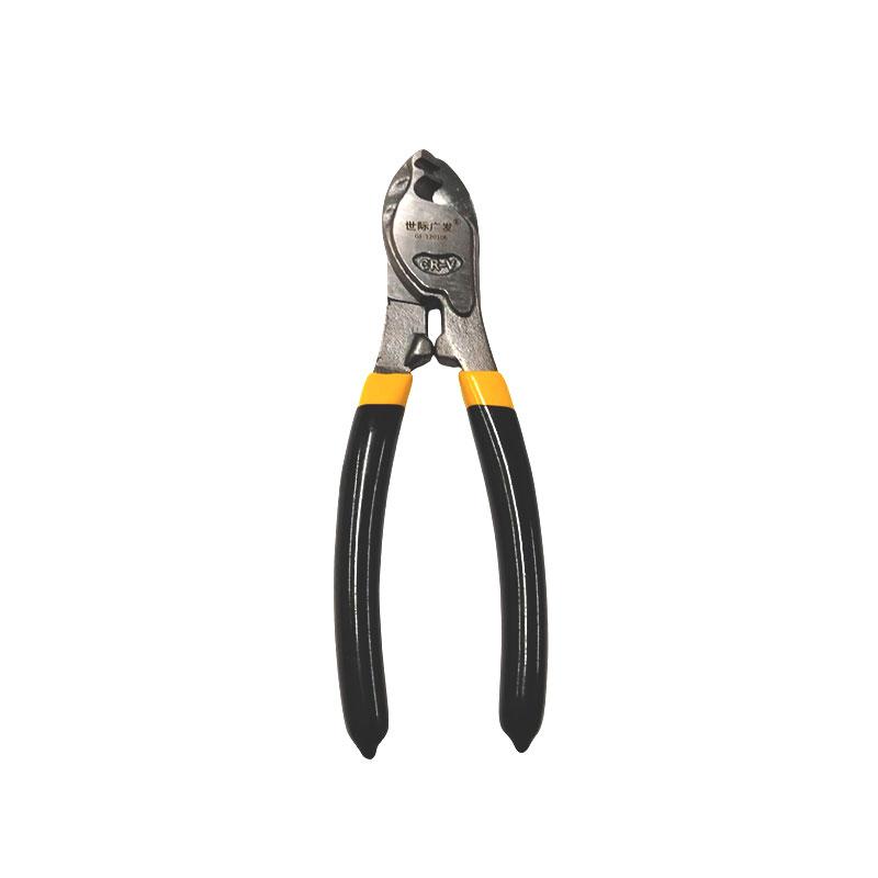 

Многофункциональные плоскогубцы для скручивания проволоки, кусачки для проволоки с серповидным лезвием, кусачки для кабеля и стриппер, ножницы для электрика, инструмент для резки кабеля