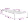 Ottoman Bed Frame with Storage Black 90 x 190 cm Velvet