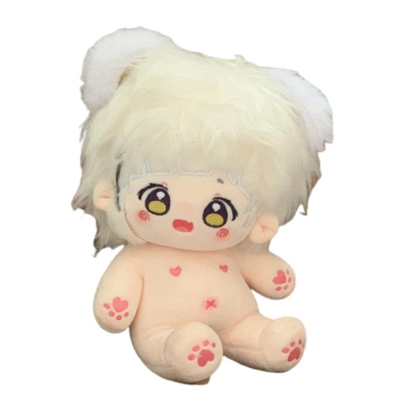 20Cm Anime Dazai Atsushi Plush Doll Stuffed Doll With Bones Chuuya Ranpo Character Cosplay Cotton Doll Plushies Birthday Gift
