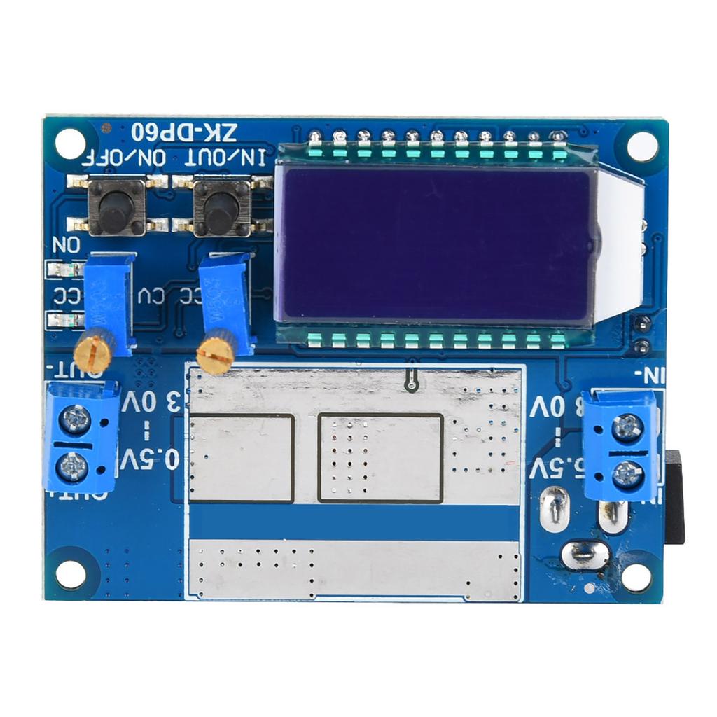 5.5 30V bis 0.5 30V DC DC Einstellbares Aufwärts-Abwärts-Stromversorgungs-Konvertermodul LCD mit Lüfter