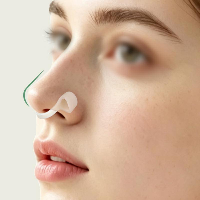 Silikagelový nosní klip Rhinoplastika Silikonové tvarování Podpora nosních dírek Tvarování Korekce křivého nosu Fixátor