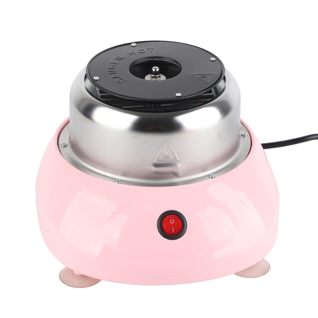 Candy Floss Maker FullAutomatic Sugar Floss Making Machine for Party Christmas Gift Pink