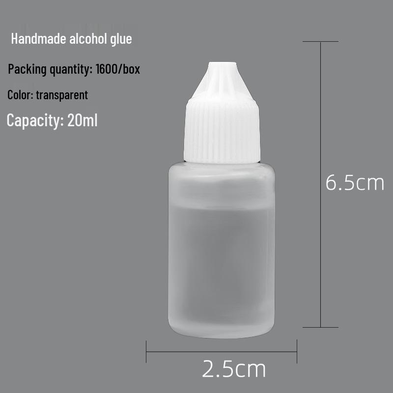 Kids' DIY Transparent Alcohol Glue - 30ml for Crafts: Ideal for Non-woven Fabric, Kindergarten Projects, Hemp Rope & Handmade Creations