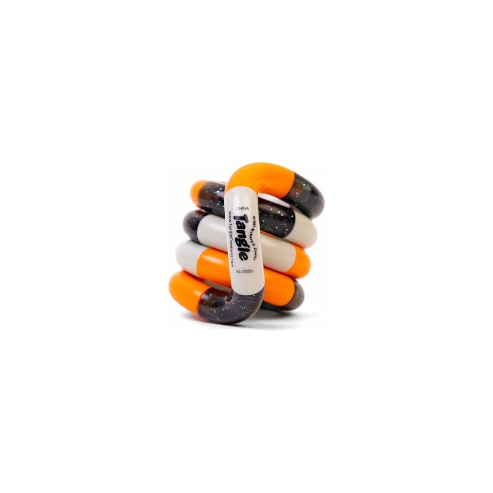 

Kawada Kune Kune Tangle Classic Orange Toy for Stress Relief and Sensory Play