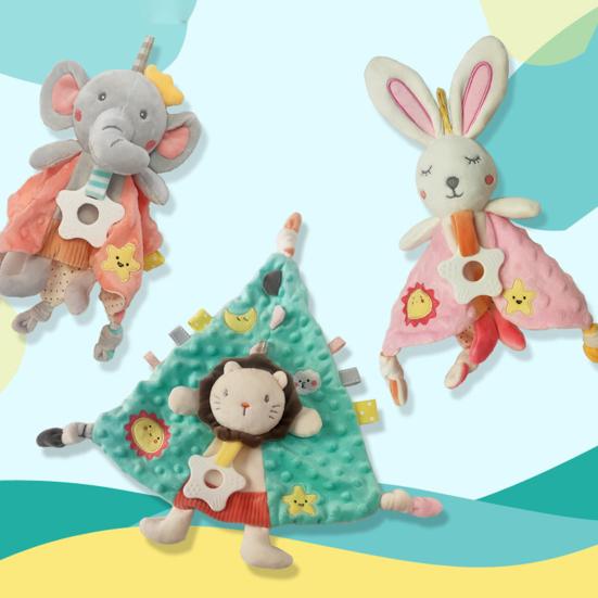 

Успокаивающее одеяло-утешитель, милое мультяшное спальное полотенце, детское спокойное полотенце для дома