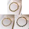 Fashion Geometric Zircon Gold Plated Bracelet For Women Gift Elegant Jewelry