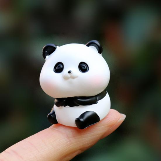 Winzige Harztiere Figur Mini Tiger Katze Hase Kuh Miniaturstatue für Puppenhaus Feengarten Terrarien Pflanzentopf Dekorationen Kuchenaufsatz Dekoration