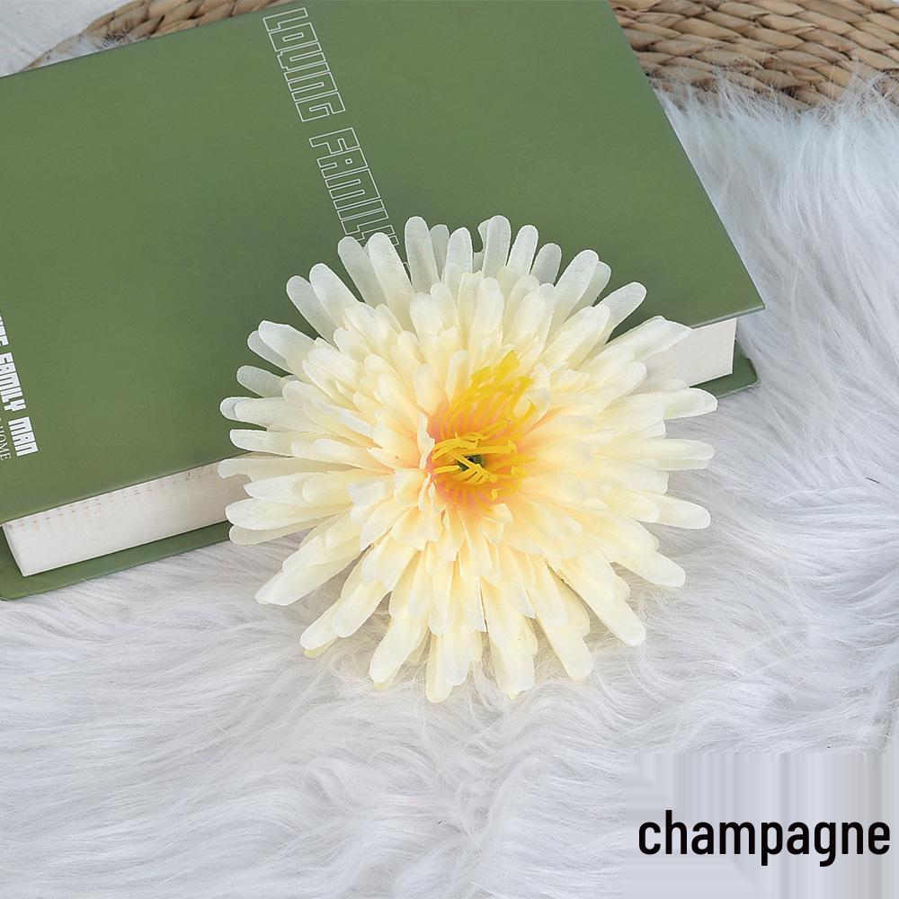 Golden Silk Chrysanthemum Dragon Claw Courtyard Arrangement for Chongyang Festival