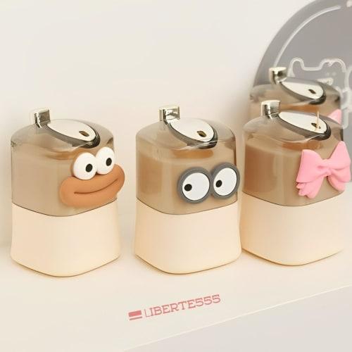 Liberte555 Toothpick Holder, Toothpick Case, One-Push Toothpick Organizer, Cute and Stylish (Type 1)