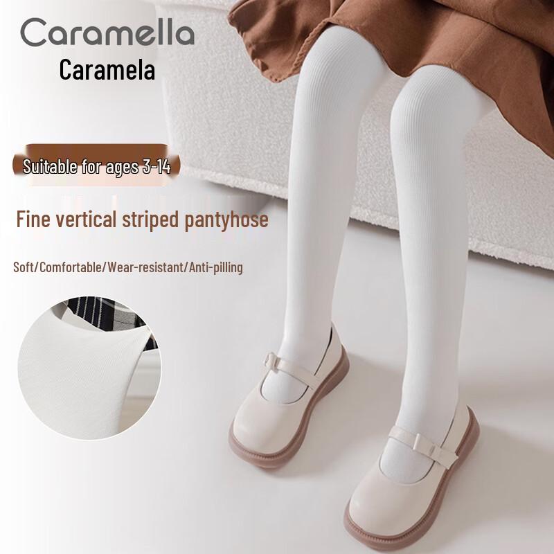 Caramella Girls  Striped Seamless Tights XL