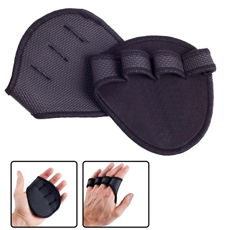 Men Women Fitness Sports Body Building Gymnastics Gym Hand Wrist Palm Protector 1 Pair Weightlifting Training Gloves