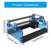 Engraving Machine with Roller Engraver with Rotary Axises for Personalized Jewelry and Craft Making