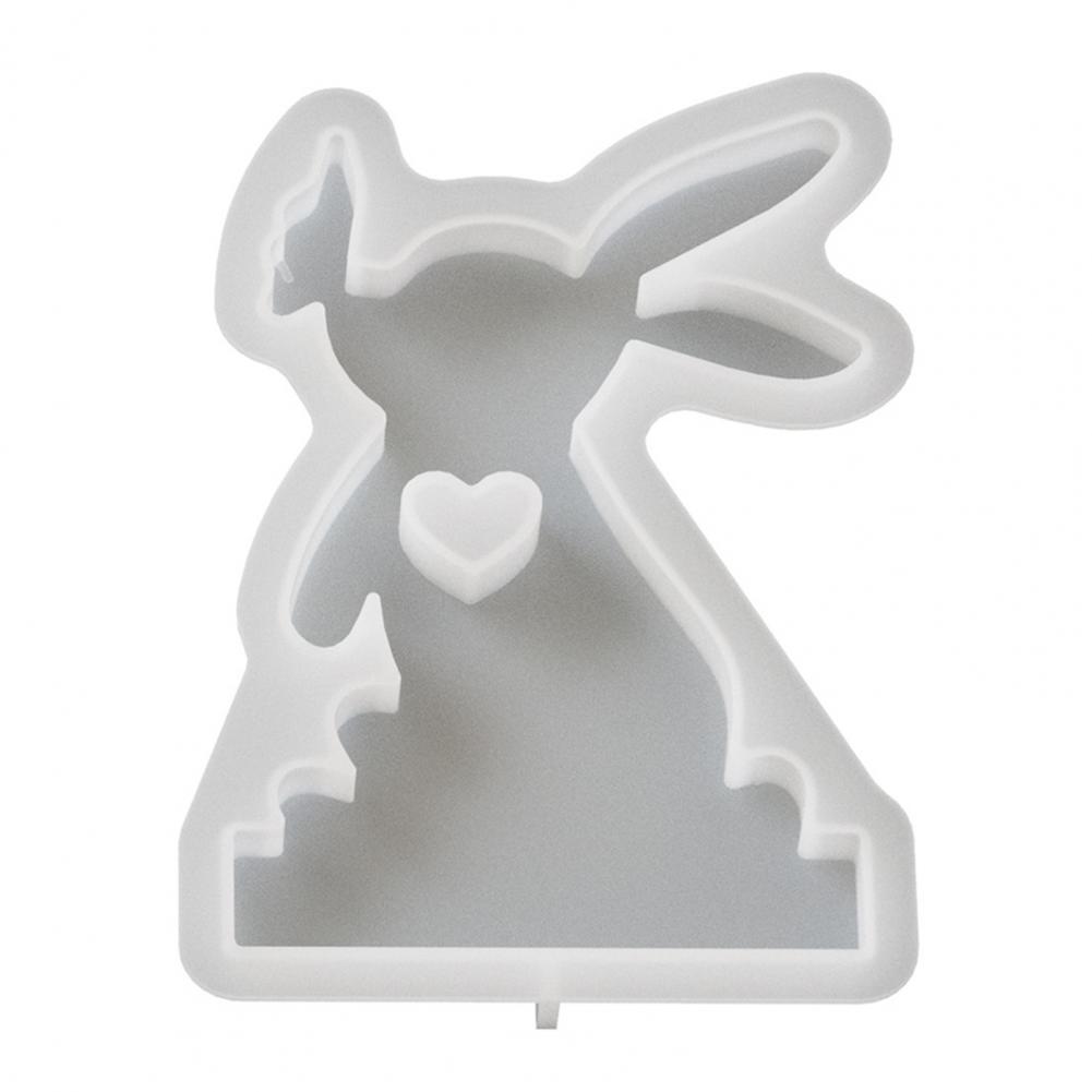

Silicone Bunny Mold Silicone Craft Mold Easter Bunny Silicone Mold Set Kissing Butterfly Resin Craft Molds Reusable Cake Decor