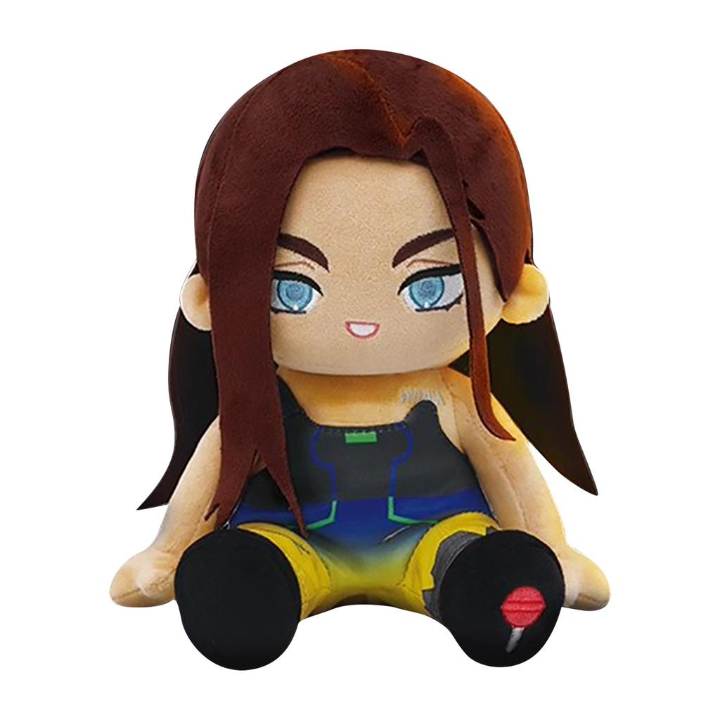 Kreslená Roztomilá Panenka Plyšová Hračka Klíčenka Malý Přívěsek