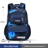 Starry Sky Backpack for Boys, Grades 1-6: Spine Protection, Lightweight & Splashproof
