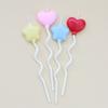 Single Candle Children's Cute Birthday Party Colorful Cartoon Balloon Five-pointed Star Love Cake Candle