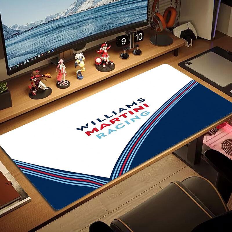 Martini Racing Large Size Mouse Pad Large Gaming Table Cushion Non-slip Laptop Tablet Big Mousepad XXL Mat Mini PC Playmat With Lock edge